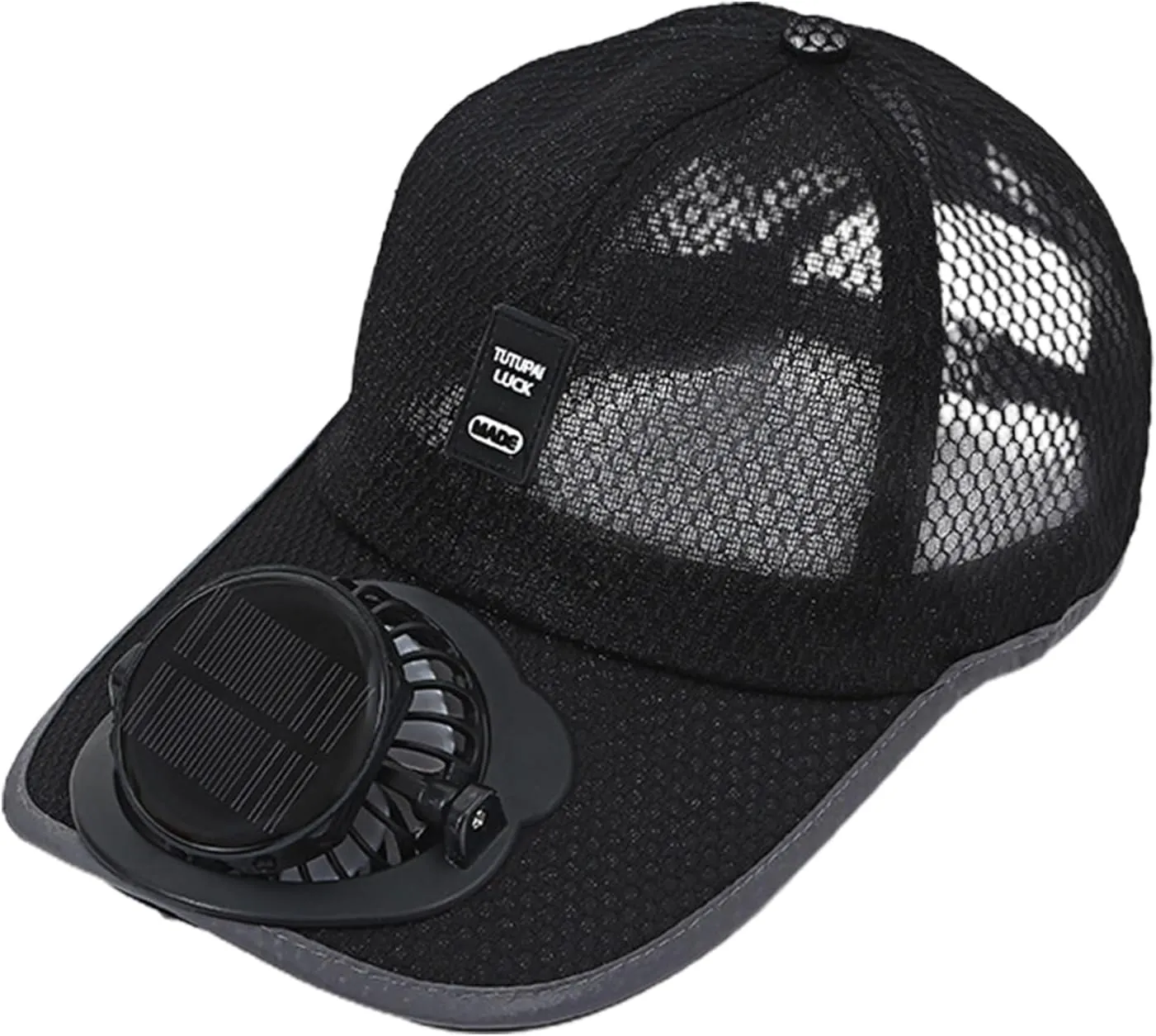 Solar Fan Hat - Solar Powered Fan Hat | Mens Baseball with Solar Fan | Outdoor Sports Baseball Caps Hats | Uv Block Sports