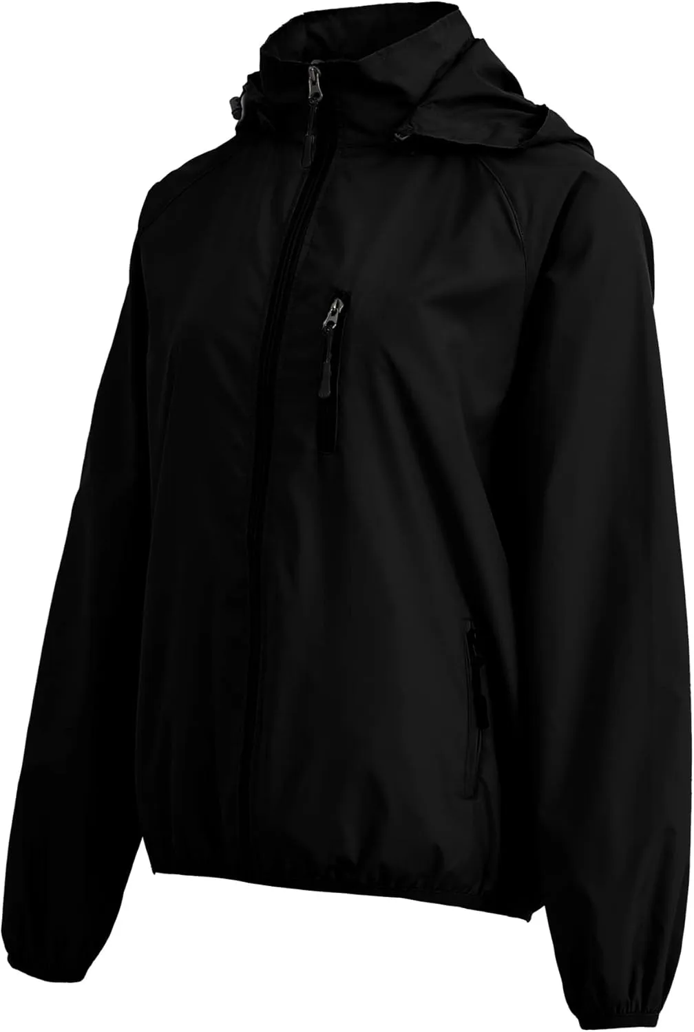 Spmor Women's Lightweight Waterproof Jacket Packable Windbreaker Running Coat