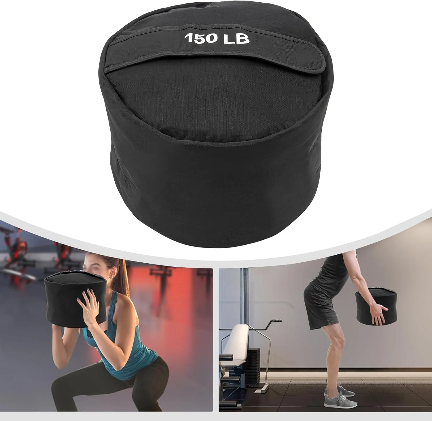 Sports Training Sandbag 150LB Heavy Duty Workout Sandbags for Heavy Training, Fitness, Military Conditioning, Cross-Training & Strength Training