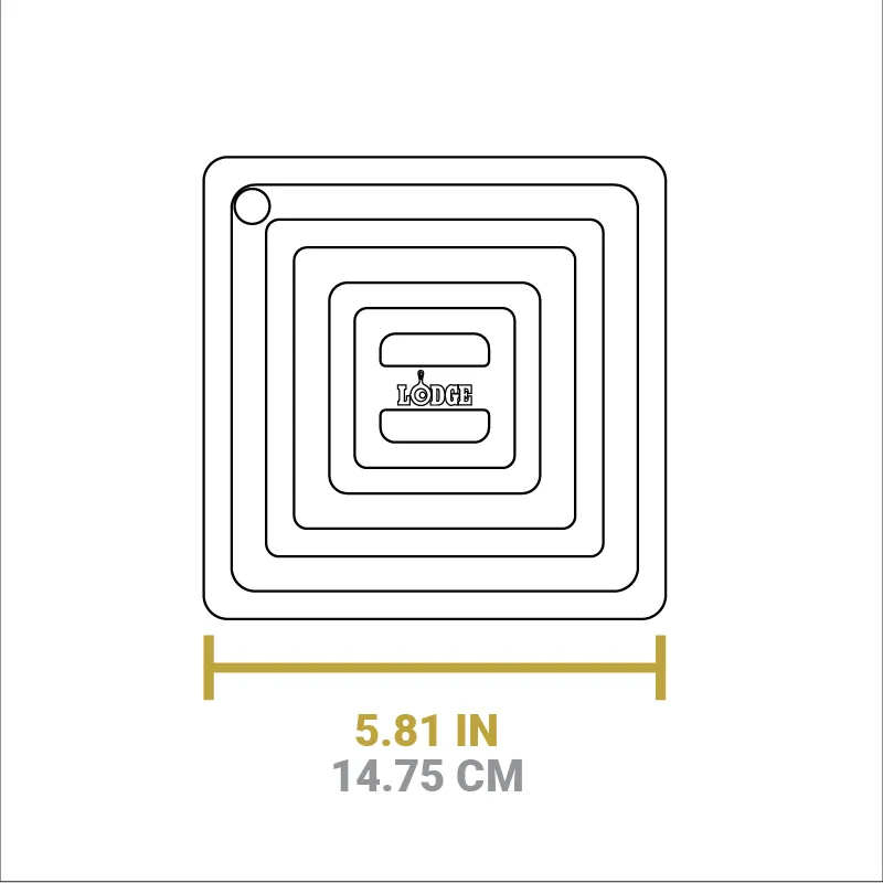 Square Silicone Pot Holder