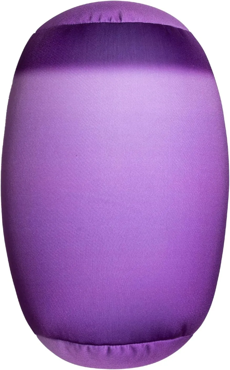 Squishy Microbead Neck Pillow, 7Inch x 12Inch Soft Travel Body Bed Pillow Bean Pillow for Kids Adult Chair Sleeping Car Seat, Fun Dormroom (Purple Colorful)