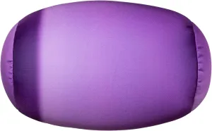 Squishy Microbead Neck Pillow, 7Inch x 12Inch Soft Travel Body Bed Pillow Bean Pillow for Kids Adult Chair Sleeping Car Seat, Fun Dormroom (Purple Colorful)