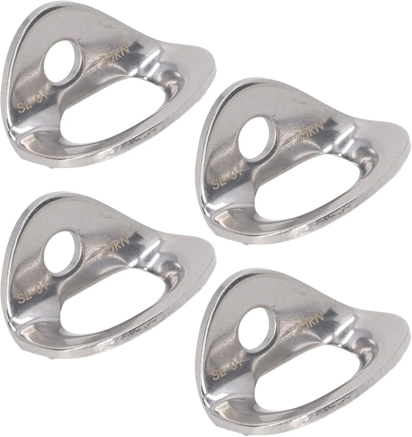 Stainless Steel Lightweight Climbing Hanger Anchors for Rock Exploration with Design for Cave Exploration
