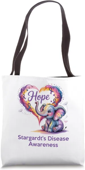 Stargardt's disease Awareness Tote Bag