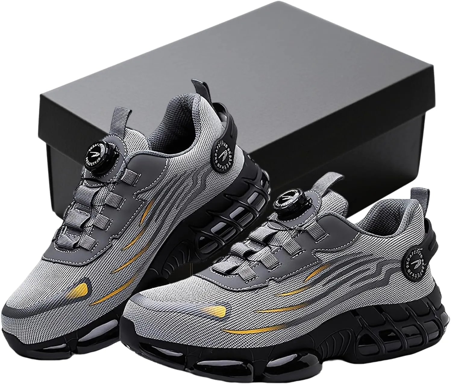 Steel Toe Shoes for Men Women - Slip & Puncture Resistant, Lightweight & Breathable for Construction, Hiking, Climbing | All-Day Comfort Safety Work Shoes