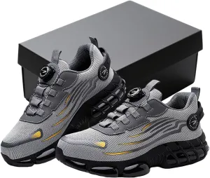 Steel Toe Shoes for Men Women - Slip & Puncture Resistant, Lightweight & Breathable for Construction, Hiking, Climbing | All-Day Comfort Safety Work Shoes