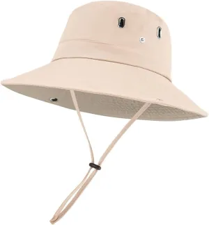 Summer Outdoor Fishing Hat Cowboy Fisherman Sunshade Hat Breathable Quick-Drying Uv-Proof Hiking Boonie Hat