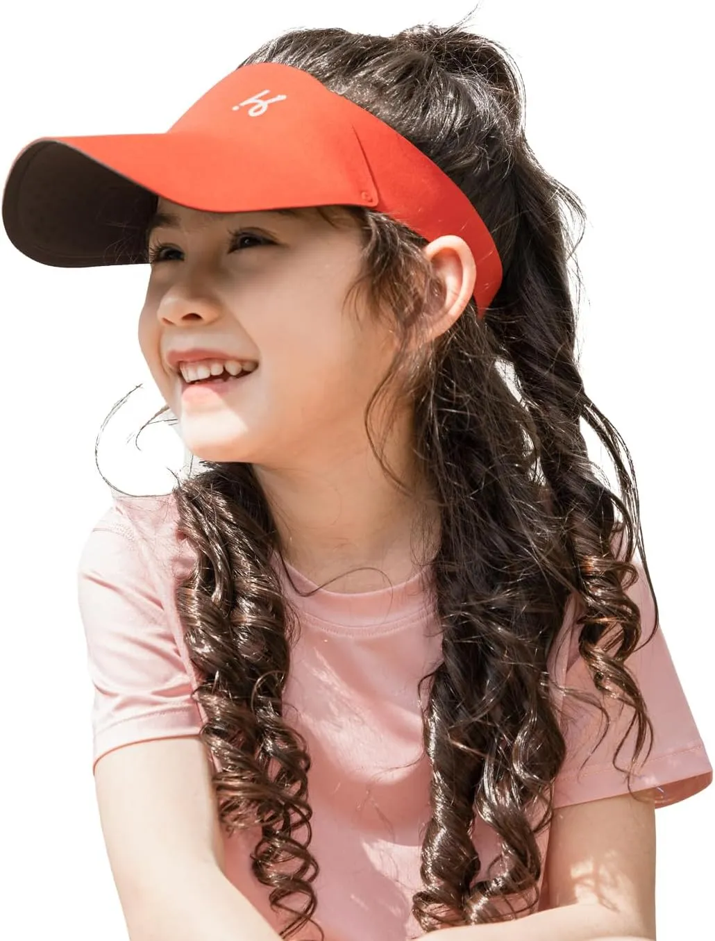 Sun Visor Hat for Toddler UPF53  Packable Lightweight Kids Sport Cap Sun Protection Hats for Girls Boys