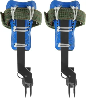 SUPVOX Climbing Tree Spikes Shoes Tree Climbing Gear Kit Durable for High-Altitude Logging Hunting Random Color