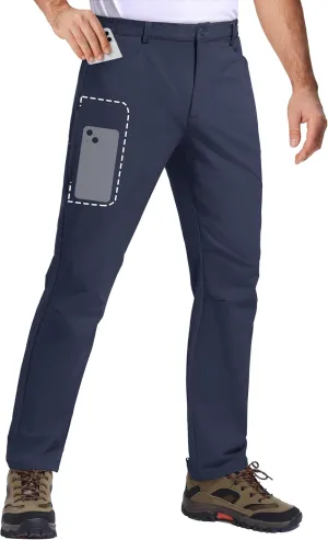 TACVASEN Men's Hiking Pants Lightweight Quick Dry Ripstop Water Resistant Stretchy Work Pants for Climbing Travel Casual