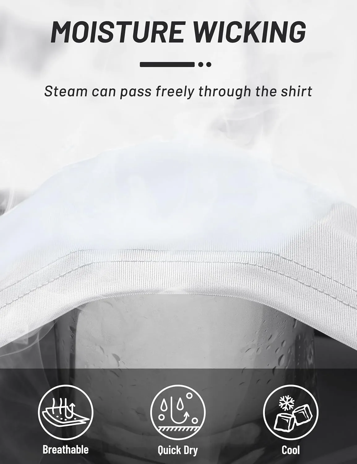 TACVASEN Men’s Sun Protection Shirts UPF 50  Rash Guard for Men Long Sleeve Lightweight SPF UV Hoodie Swimming Hiking