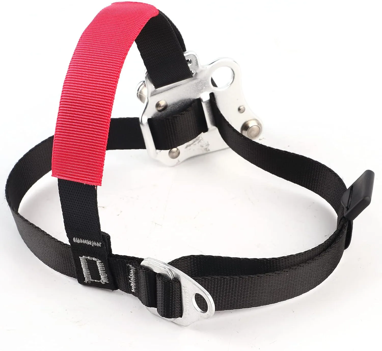 Topyond Foot Ascender Aviation Aluminum Lightweight, High Strength Climbing Accessory with Pulley System, Auto Mud Discharge, for Mountaineering,Rock Climbing, SRT