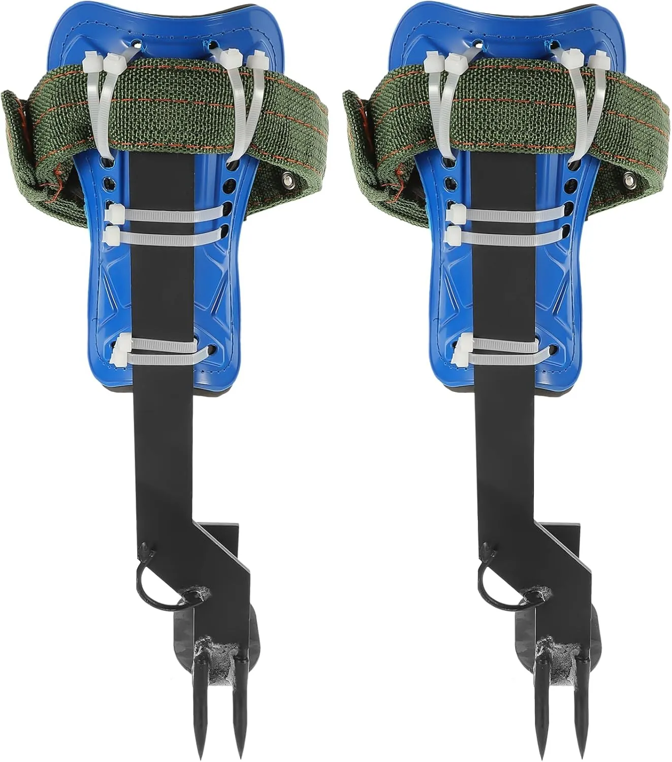 Tree Climbing Shoes Spikes Gear Kit Lightweight for Outdoor Hunting Coconut Picking Random Color
