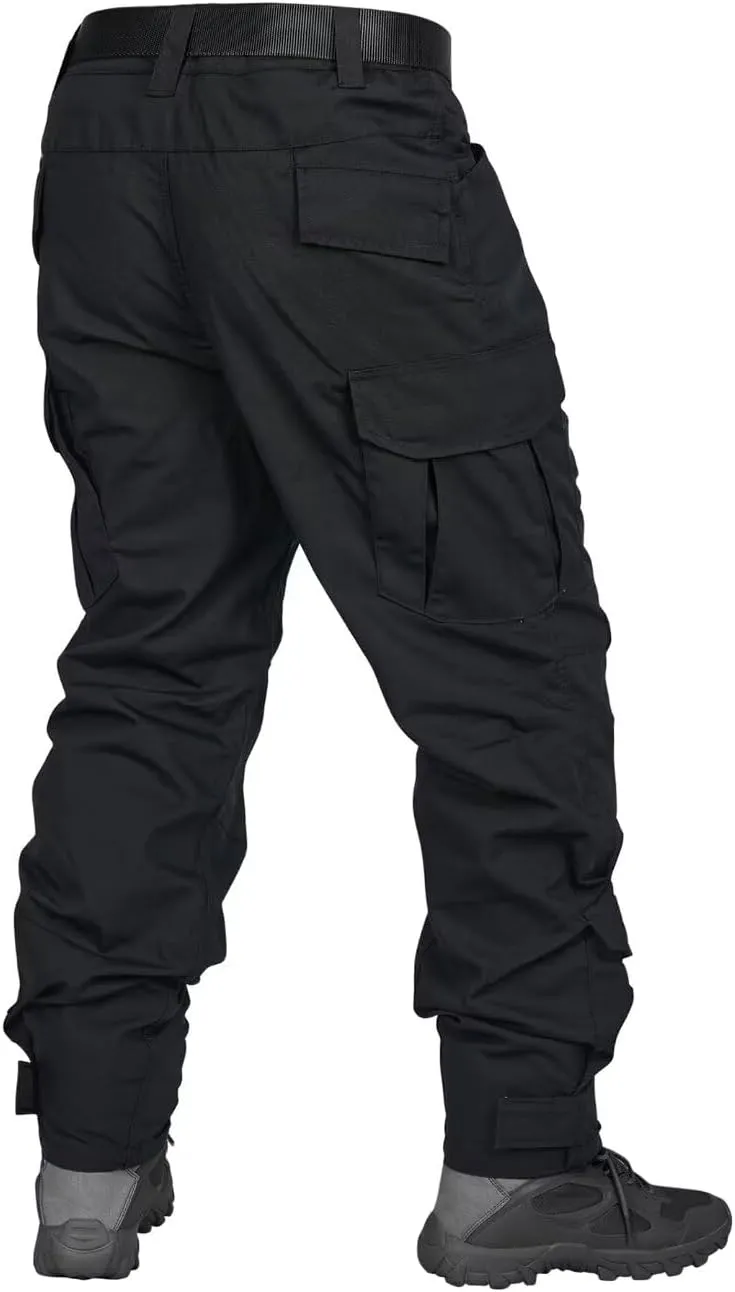 TRGPSG Men's Hiking Pants, Outdoor Lightweight Travel Pants Cargo Pants Work Pants for Men