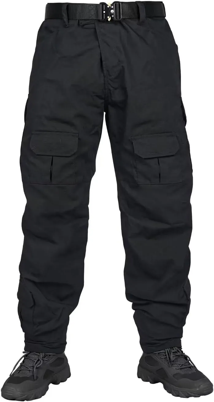 TRGPSG Men's Hiking Pants, Outdoor Lightweight Travel Pants Cargo Pants Work Pants for Men