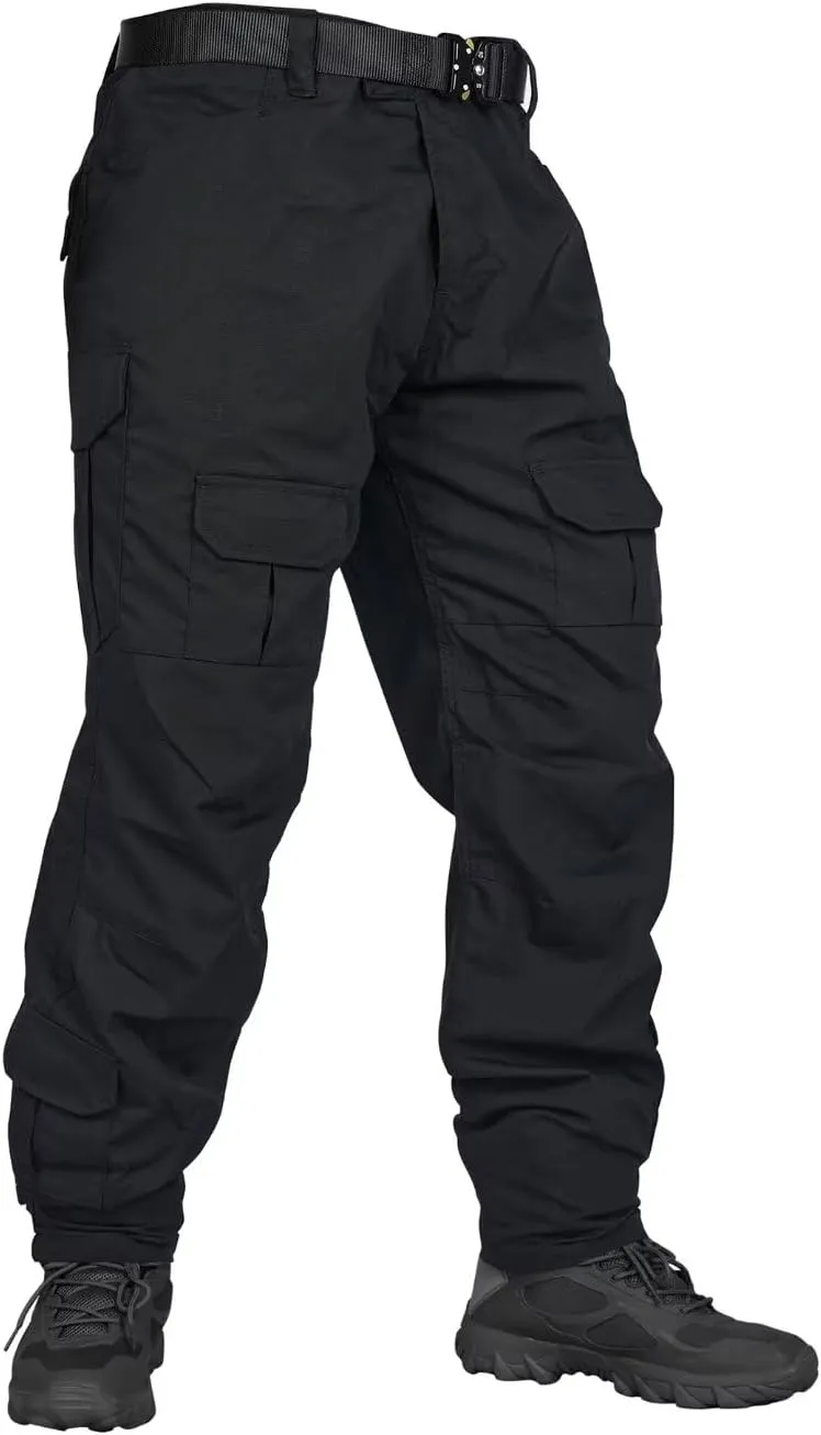 TRGPSG Men's Hiking Pants, Outdoor Lightweight Travel Pants Cargo Pants Work Pants for Men