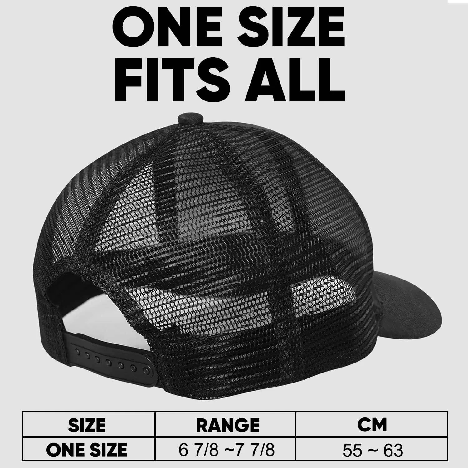 Trucker Hat for Men and Women - Outdoors Snapback Hats for Hiking, Climbing, Fishing, Outdoor Adventure