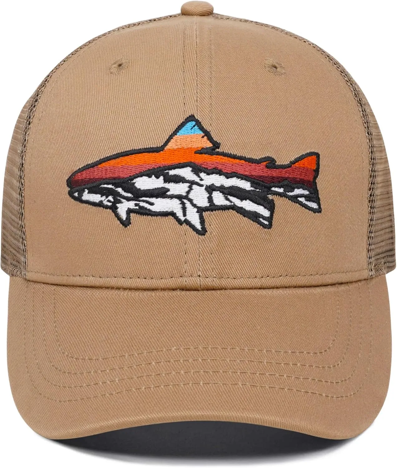 Trucker Hat for Men and Women - Outdoors Snapback Hats for Hiking, Climbing, Fishing, Outdoor Adventure