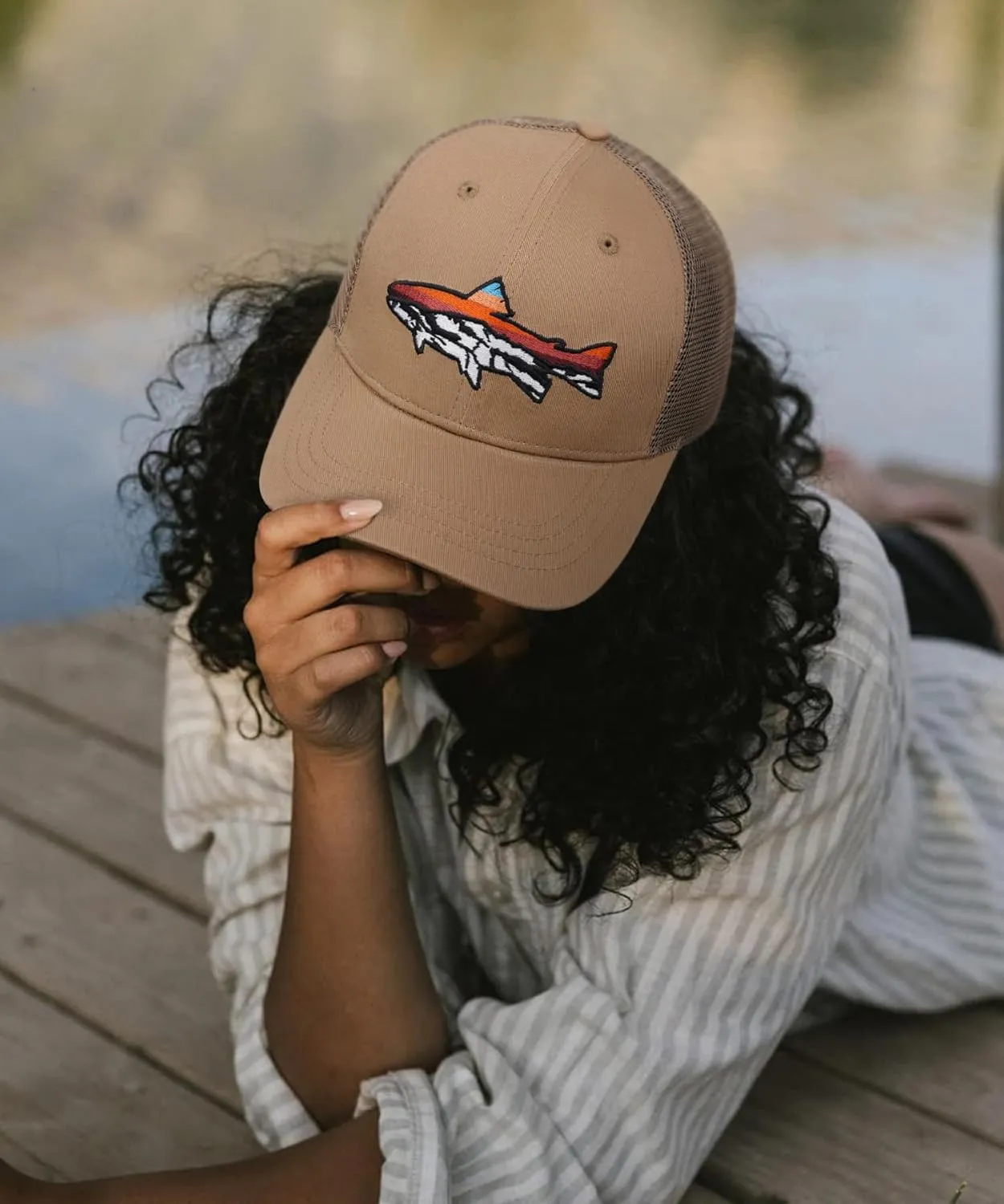 Trucker Hat for Men and Women - Outdoors Snapback Hats for Hiking, Climbing, Fishing, Outdoor Adventure