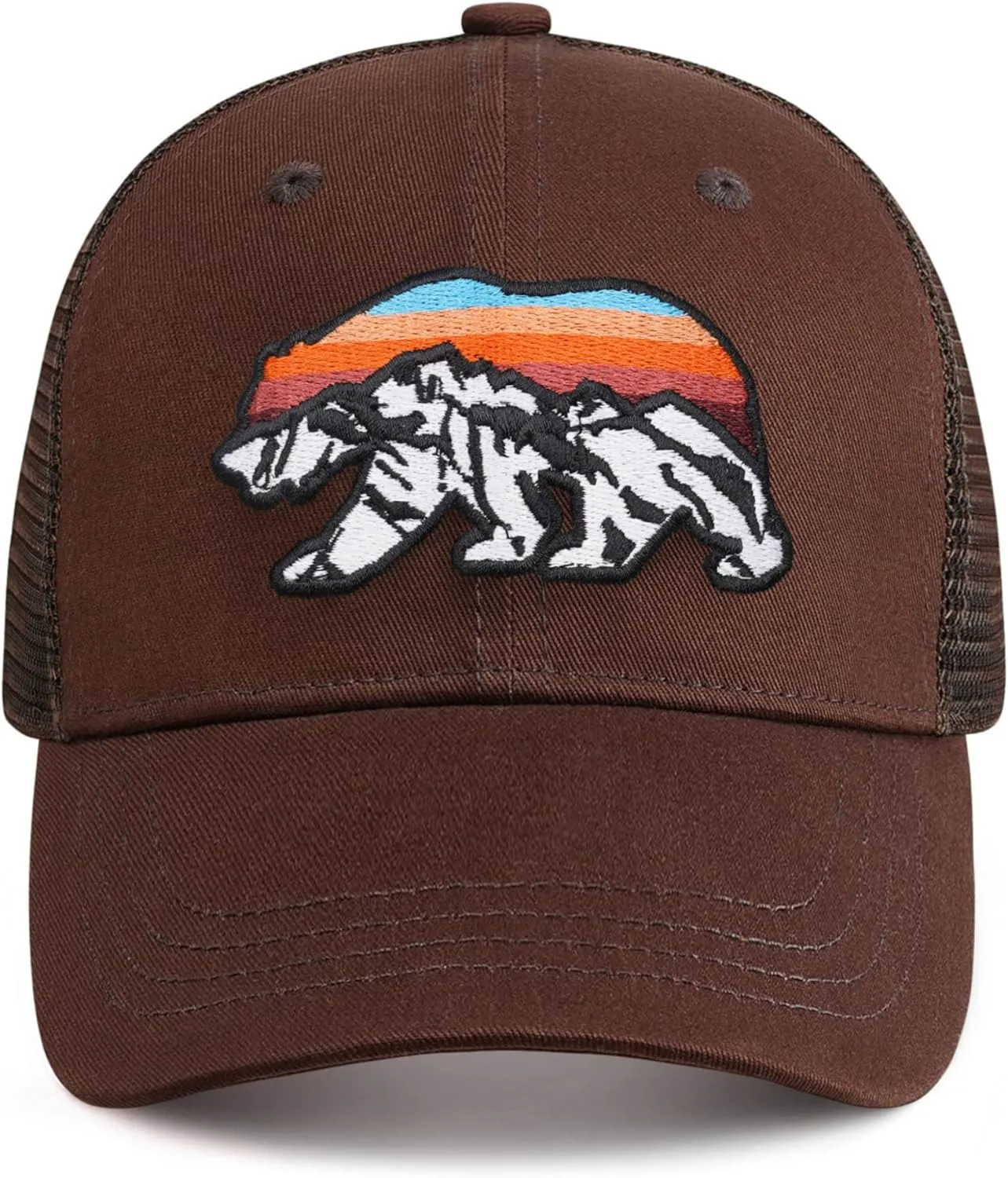Trucker Hat for Men and Women - Outdoors Snapback Hats for Hiking, Climbing, Fishing, Outdoor Adventure