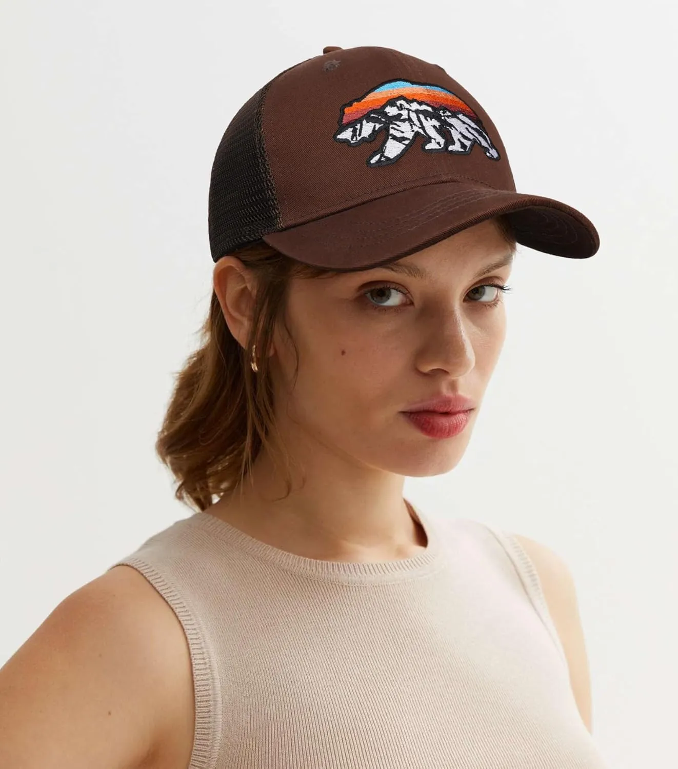Trucker Hat for Men and Women - Outdoors Snapback Hats for Hiking, Climbing, Fishing, Outdoor Adventure