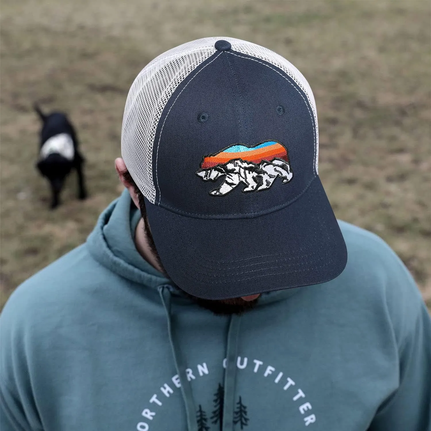 Trucker Hat for Men and Women - Outdoors Snapback Hats for Hiking, Climbing, Fishing, Outdoor Adventure