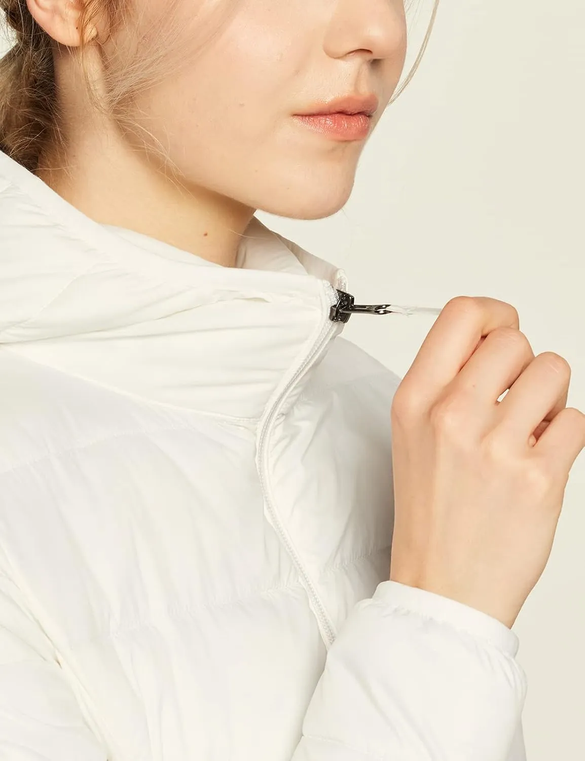 TSLA Women's Lightweight Packable Accent Puffer Jacket, Water-Resistant Winter Coat