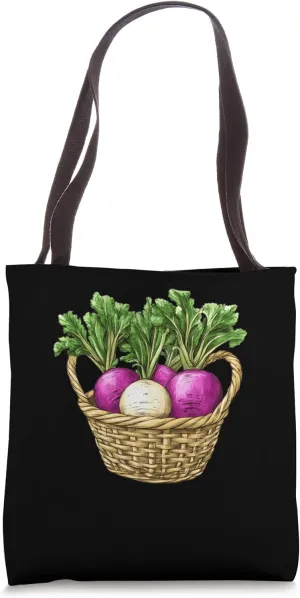 Turnip In A Basket Tote Bag