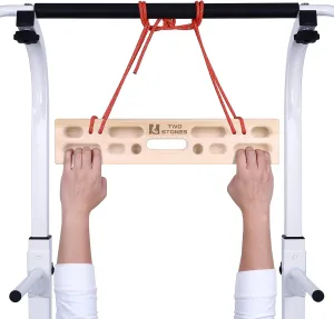 Two Stones Portable Hangboard | Rock Climbing Hangboard | Hang Board for Climbing | Rock Climbing Gifts for Rock Climbers for Climbers | Bouldering Gifts