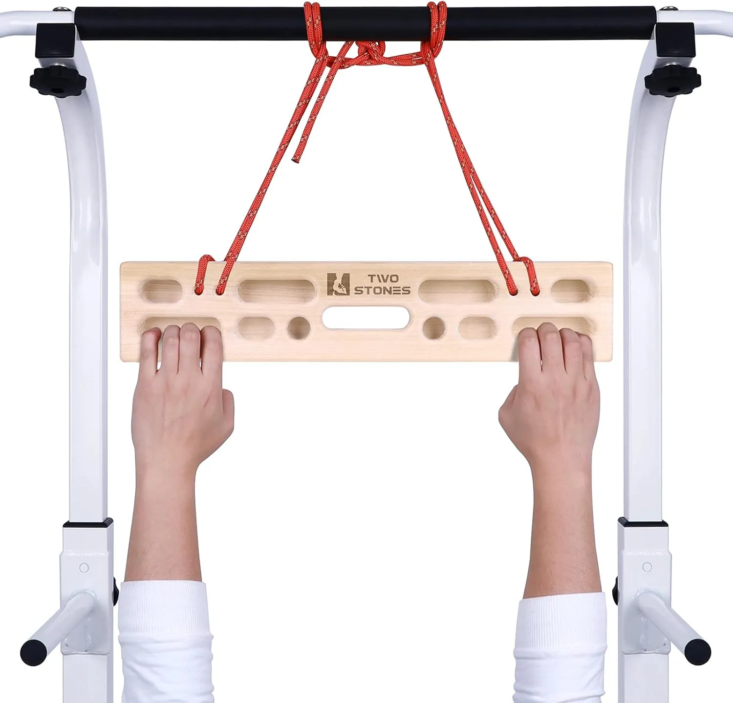 Two Stones Portable Hangboard | Rock Climbing Hangboard | Hang Board for Climbing | Rock Climbing Gifts for Rock Climbers for Climbers | Bouldering Gifts