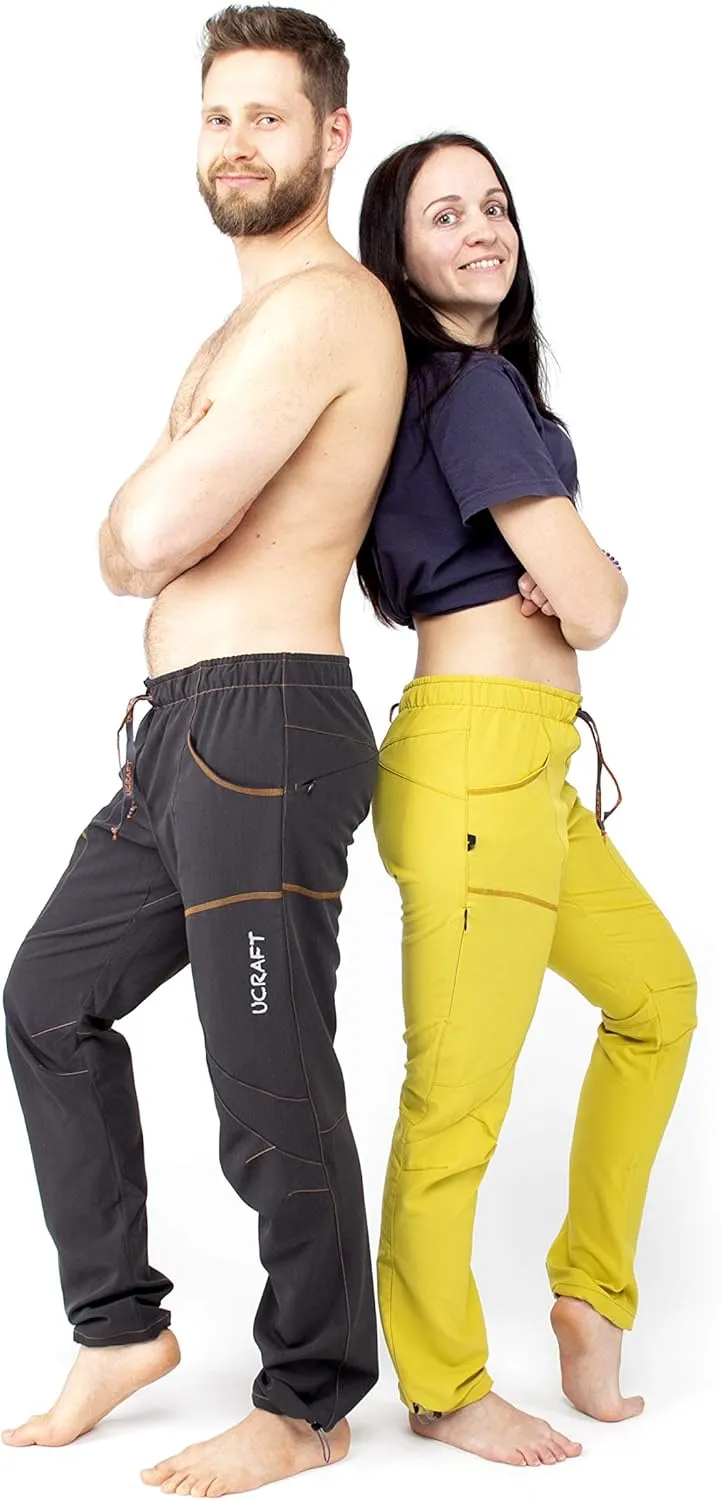 Ucraft "Xlite Rock Climbing Bouldering and Yoga Pants. Lightweight Stretchy Trousers