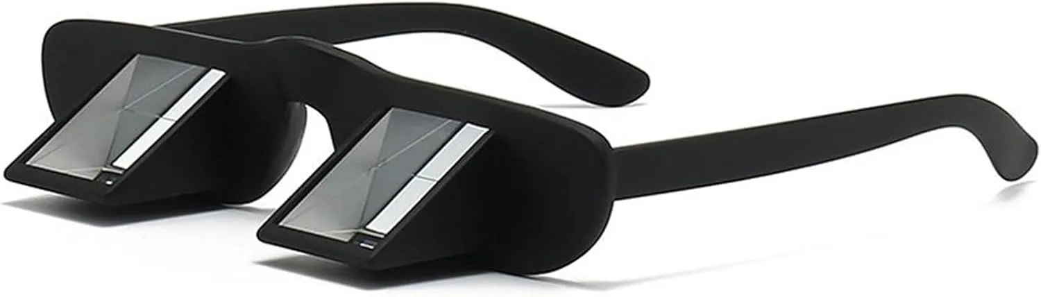 Ultra-Lightweight Belay Glasses with High-Transparent Prism – Adjustable Frame for Indoor & Outdoor Rock Climbing, Lightweight Safety Gear