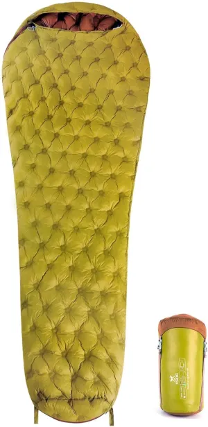Ultralight Down Sleeping Bag for Adults, 32-55F 3 Season 650 Fill Down, Lightweight Compact Mummy Backpacking Sleeping Bag for Outdoor Camping and Hiking, Compressible -MFH500