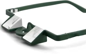 UMEINAC TECH Belay Glasses for Rock Climbing - Anti-Fog Prism Safety Glasses with Adjustable Temples & Impact-Resistant Lenses for Indoor/Outdoor Climbing(Green)