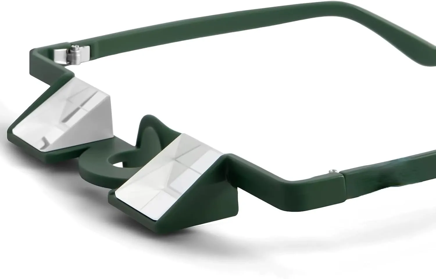 UMEINAC TECH Belay Glasses for Rock Climbing - Anti-Fog Prism Safety Glasses with Adjustable Temples & Impact-Resistant Lenses for Indoor/Outdoor Climbing(Green)