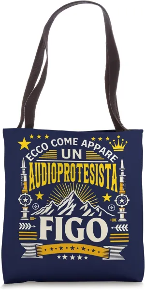 Un Audioprotesista Figo - Uomo Idee Regalo Audio Protesista Tote Bag