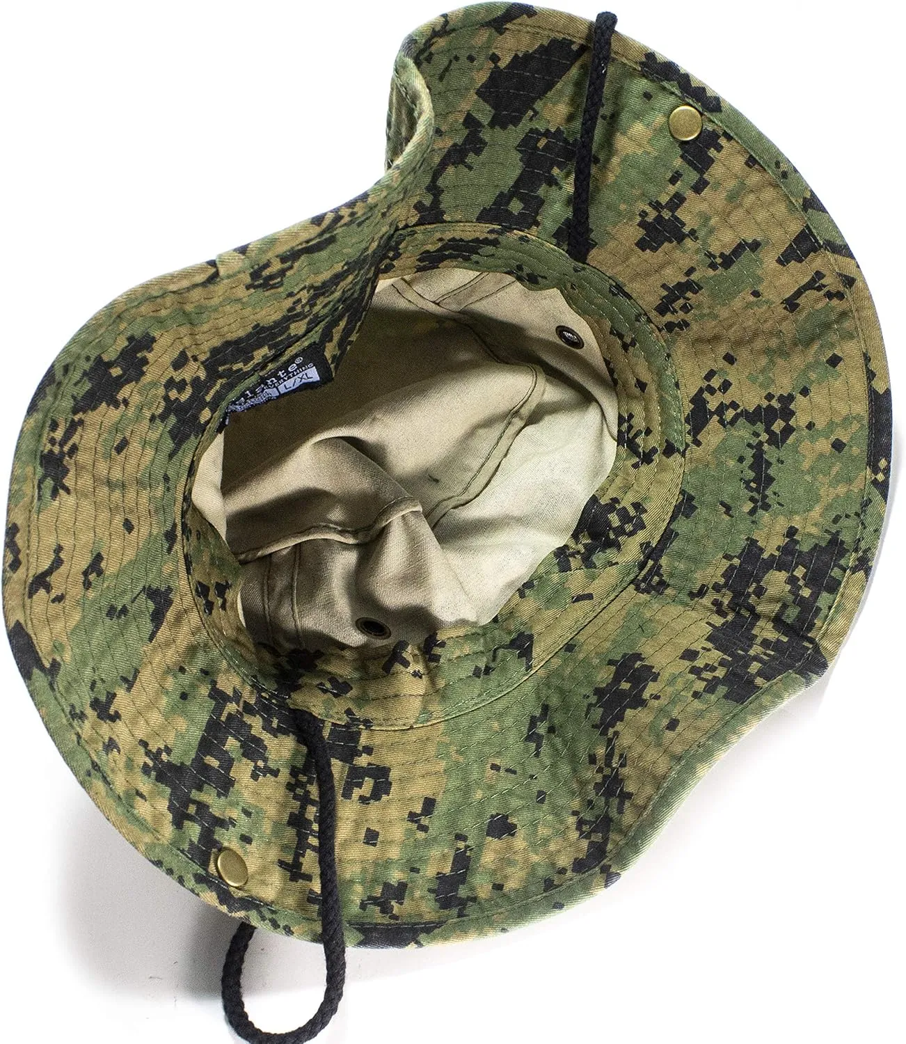 Unisex 100% Cotton Camo Bucket Hat Fishing Hunting Camping Safari Boonie Sun Summer