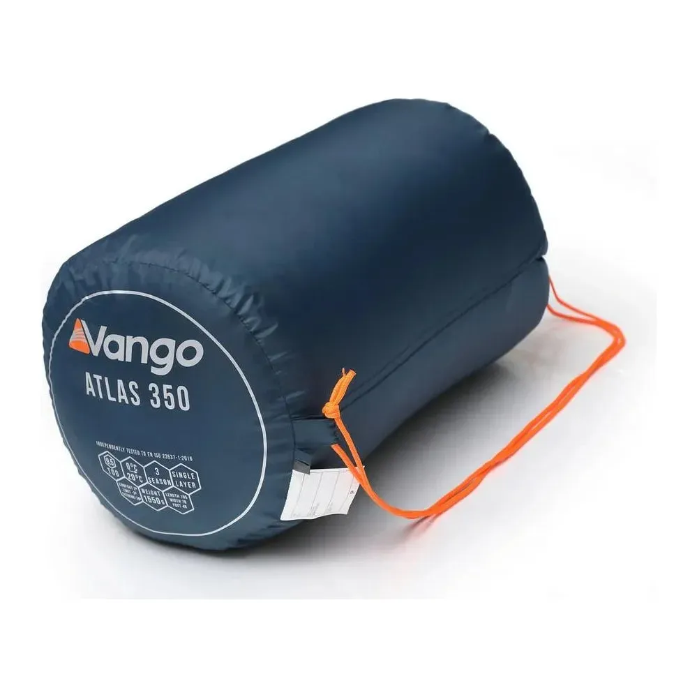Vango Atlas 350 Ink Blue Sleeping Bag Single