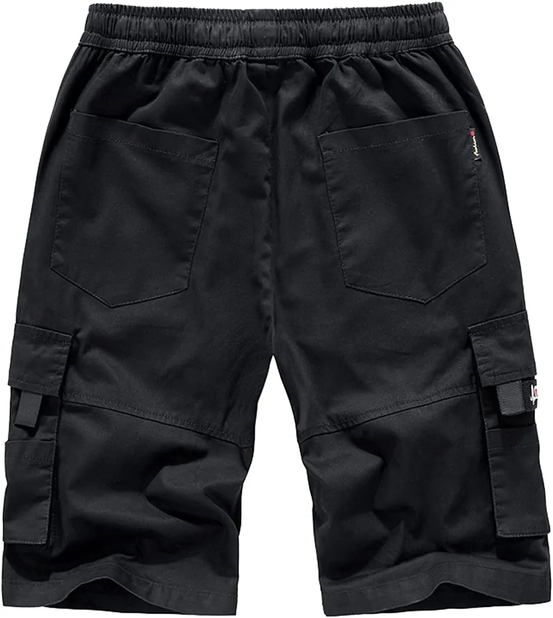 Vcansion Men's Casual Cotton Loose Fit Lightweight Multi-Pockets Cargo Shorts