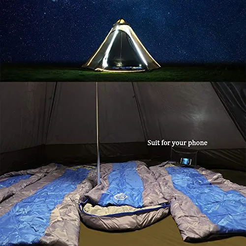 Vidalido Dome Camping Tent 5-6 Person 4 Season