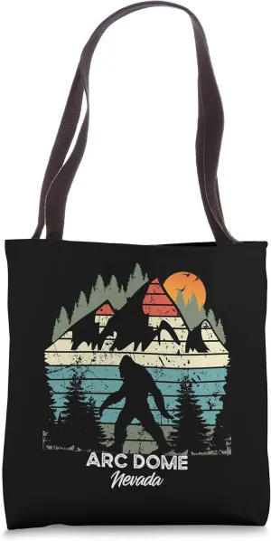 Vintage Arc Dome Nevada National Park Retro 80's Tote Bag