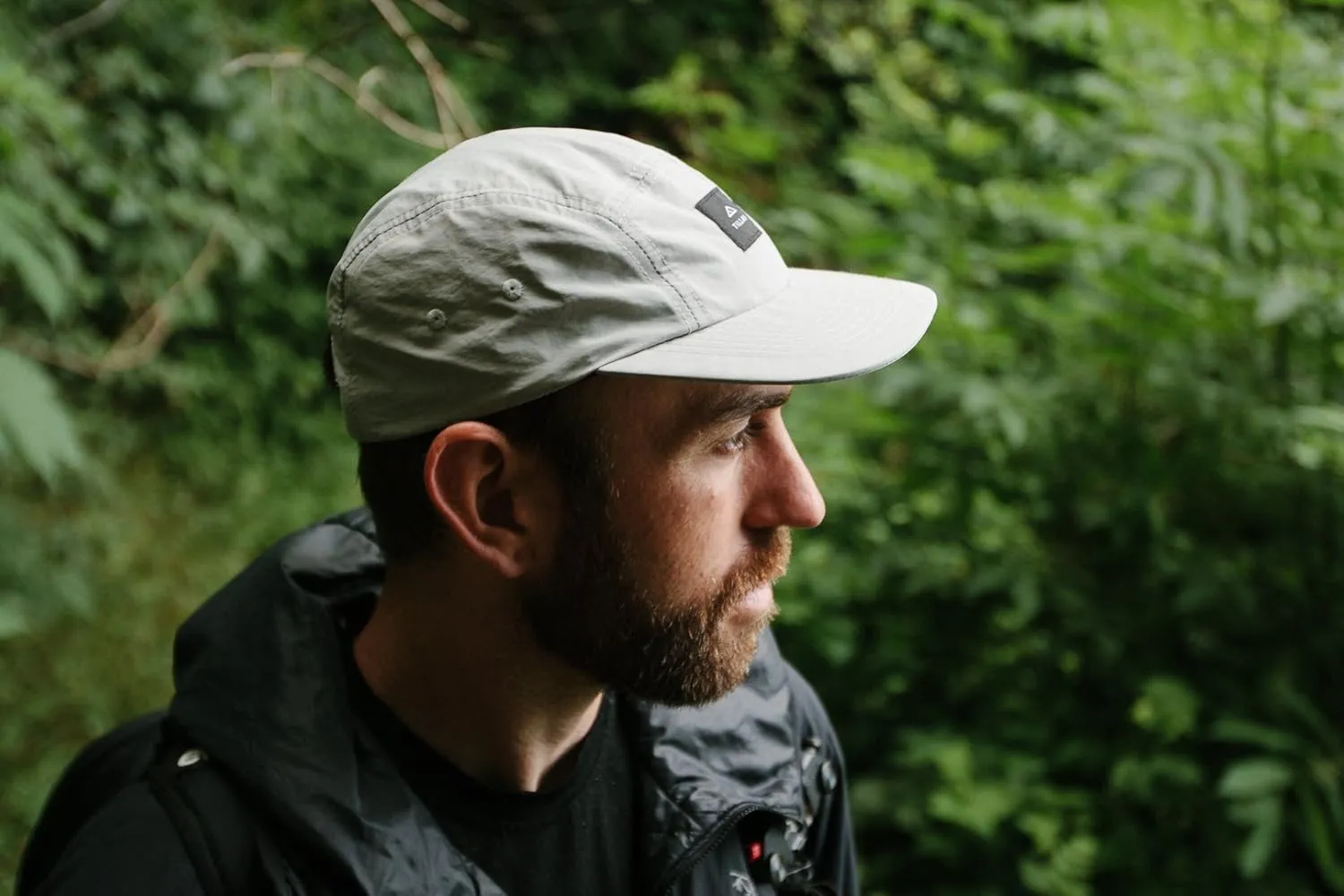 Wallowa Camp Hat, Lightweight Nylon 5 Panel Cap with Snap Closure