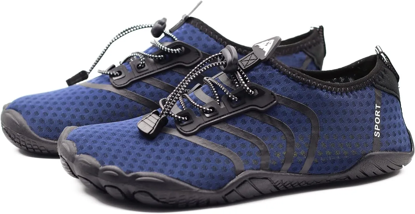 Water Shoes for Men Women Quick-Dry Lightweight Barefoot Swim Beach Pool Surf Camping Aqua Rock Climbing Sports Hiking Walking Shoes Socks