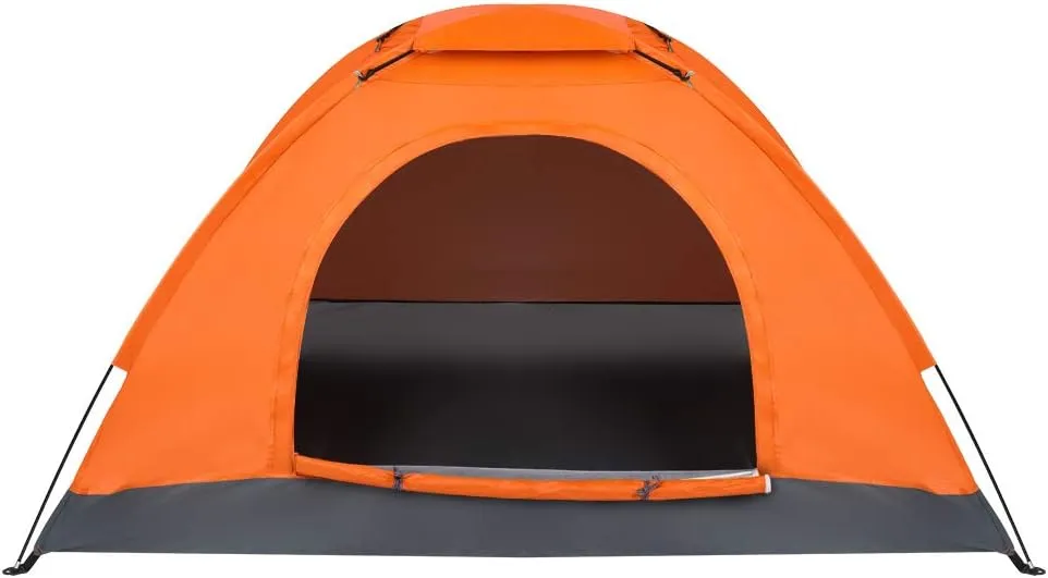 Waterproof Camping Dome Tent: Lightweight 1-Person Shelter with UV Protection & Ventilation for Family Outdoor Adventures
