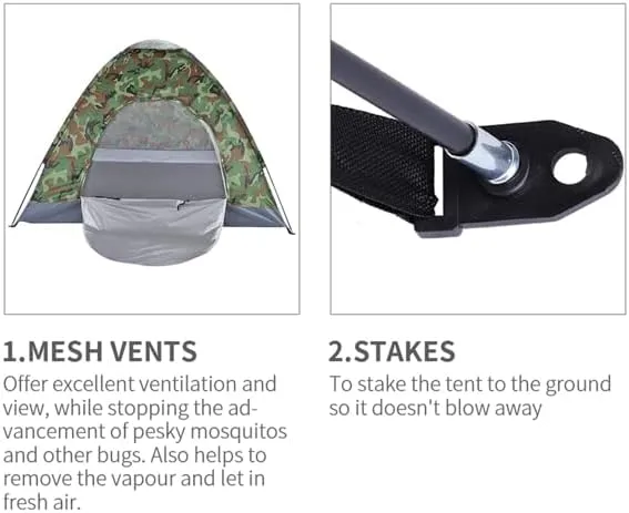 Waterproof Camping Dome Tent Outdoor Hiking