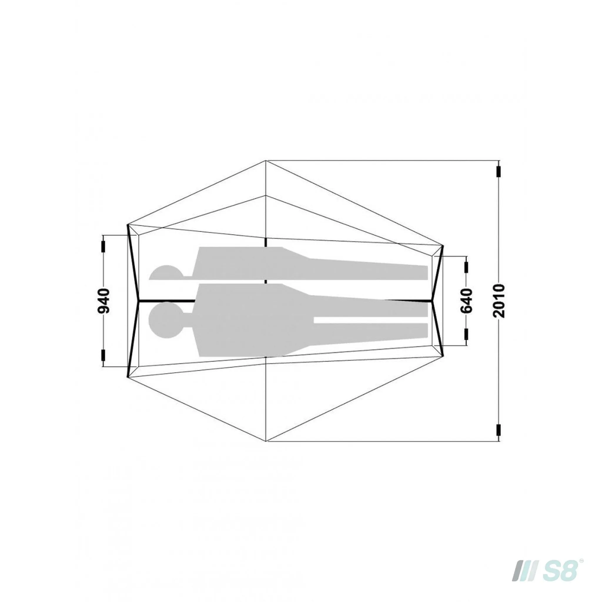 Wilderness Equipment Space 1 (Mesh Inner)