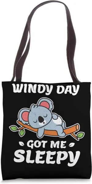 Windy Day Wind Radar Weather Forecast Meteorology Tote Bag