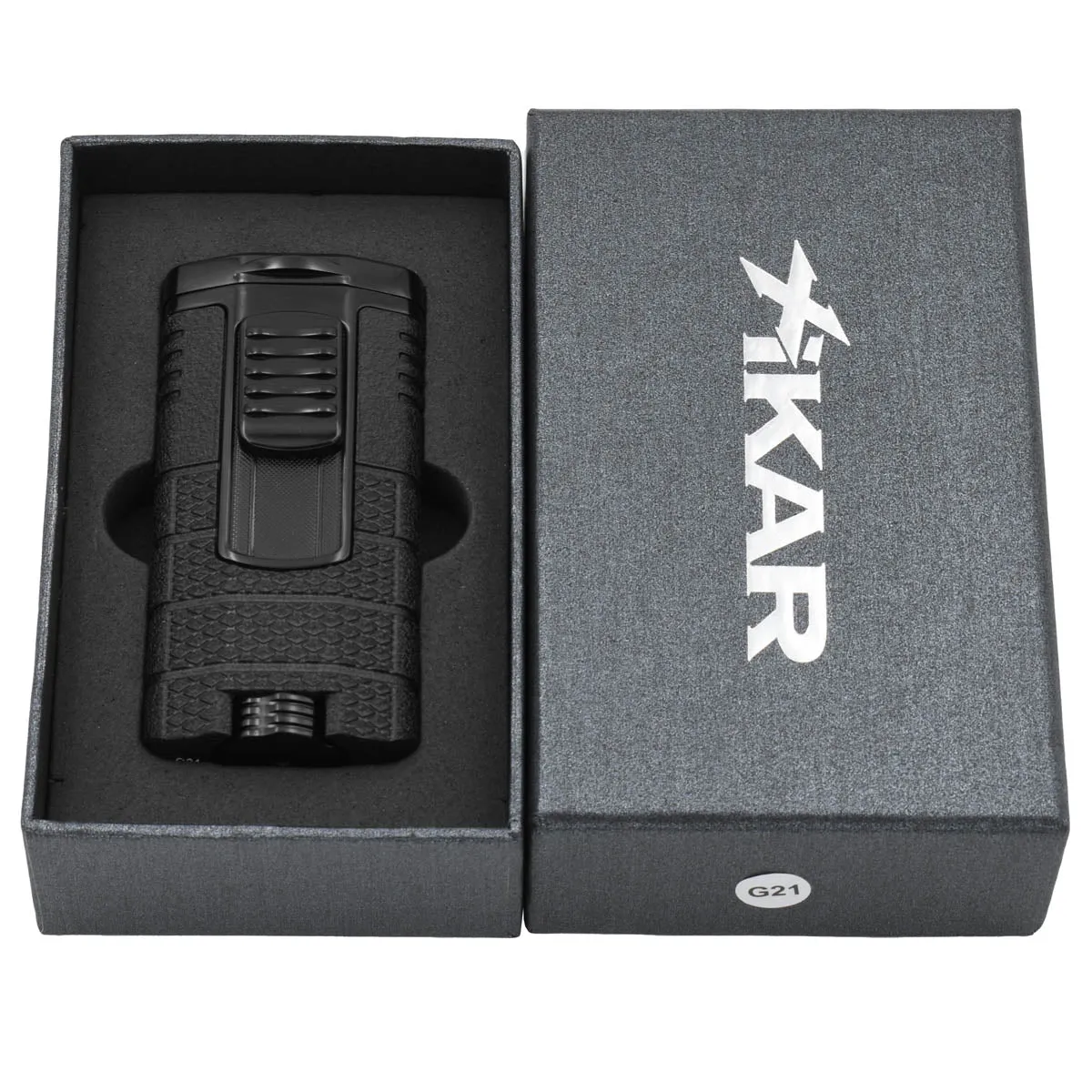 Xikar Tactical Triple Jet Lighter