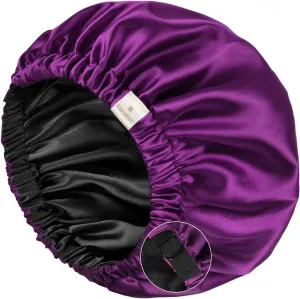 YANIBEST Silk Bonnet Satin Bonnet for Sleeping Women and Men, Adjustable Double Layer Hair Bonnet for Curly Braids Hair