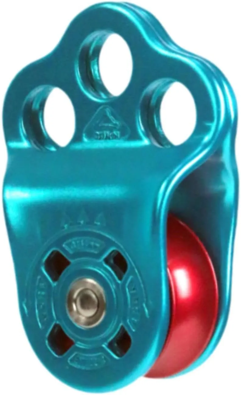 Yiju Climbing Pulley Hauling Pulley Professional Lightweight Single Pulley Hitch Pulley for High Altitude Work Arborist Outdoor
